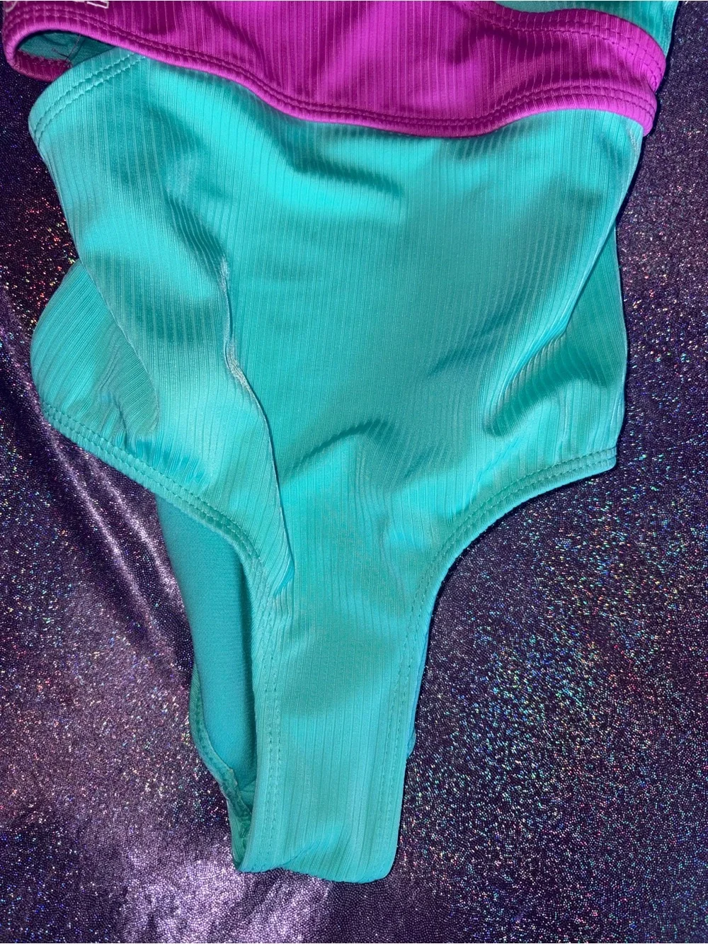 Girls Justice color block Tankini Swimsuit
